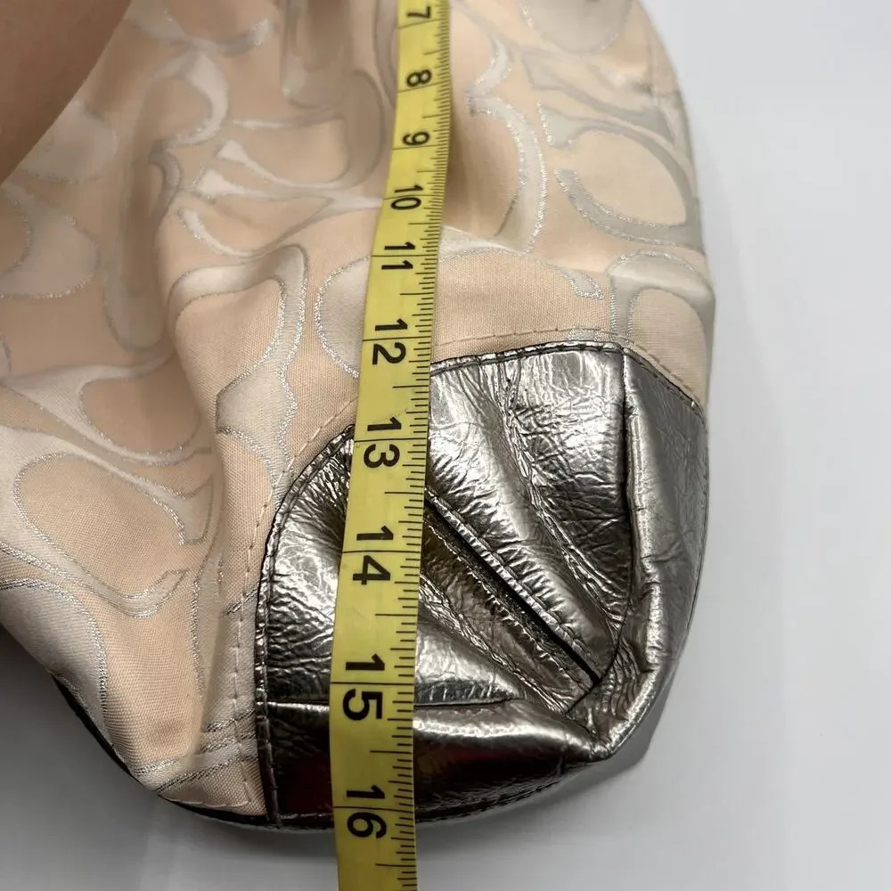 COACH Y2K Signature Jacquard Hobo Shoulder Bag